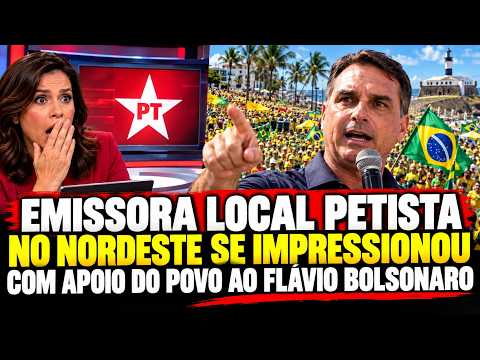 🚨 FLÁVIO BOLSONARO SE EMOCIONA NO NORDESTE E É RECEBIDO POR MULTIDÃO EM REDUTO PETISTA!