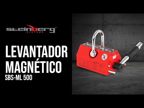 vídeo - Levantador magnético - 500 kg