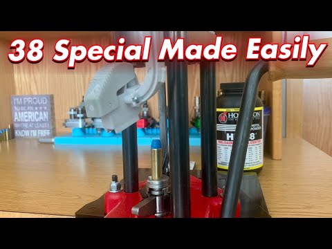 How to Easily Reload 50 Rounds of 38 Special on the Lee Classic Turret Press
