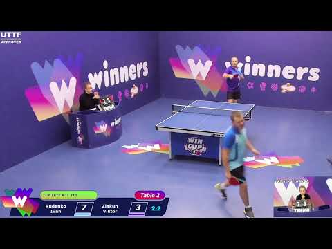 WINners CUP table 2  14.11  Rudenko Ivan - Ziakun Viktor  18:15