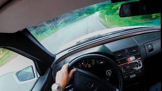 POV: 1994 Mercedes-Benz C 180 W202 Chill Ride on Country Roads