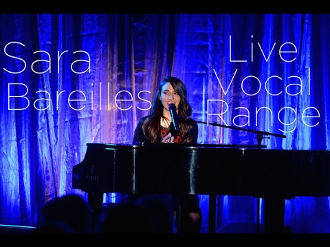 Sara Bareilles - Live Vocal Range (C3-G5/B5-E6)