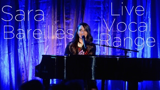 Sara Bareilles - Live Vocal Range (C3-G5/B5-E6)