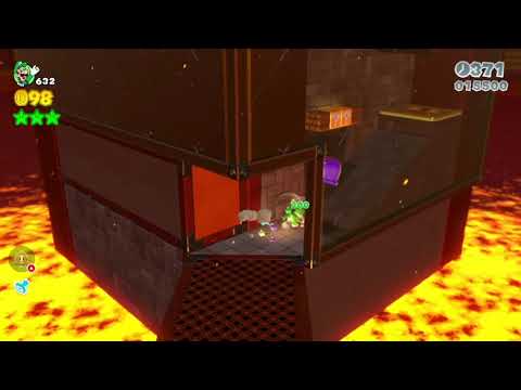 Super Mario 3D World (Switch) 7-5 100% Speedrun - Time: 70 (FWR)