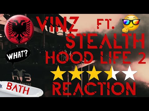 BATH REACTION to Vinz ft Stealth - Hood Life 2 / SWISS BOY reacts to ALBANIAN RAP !! REAL TALK !!