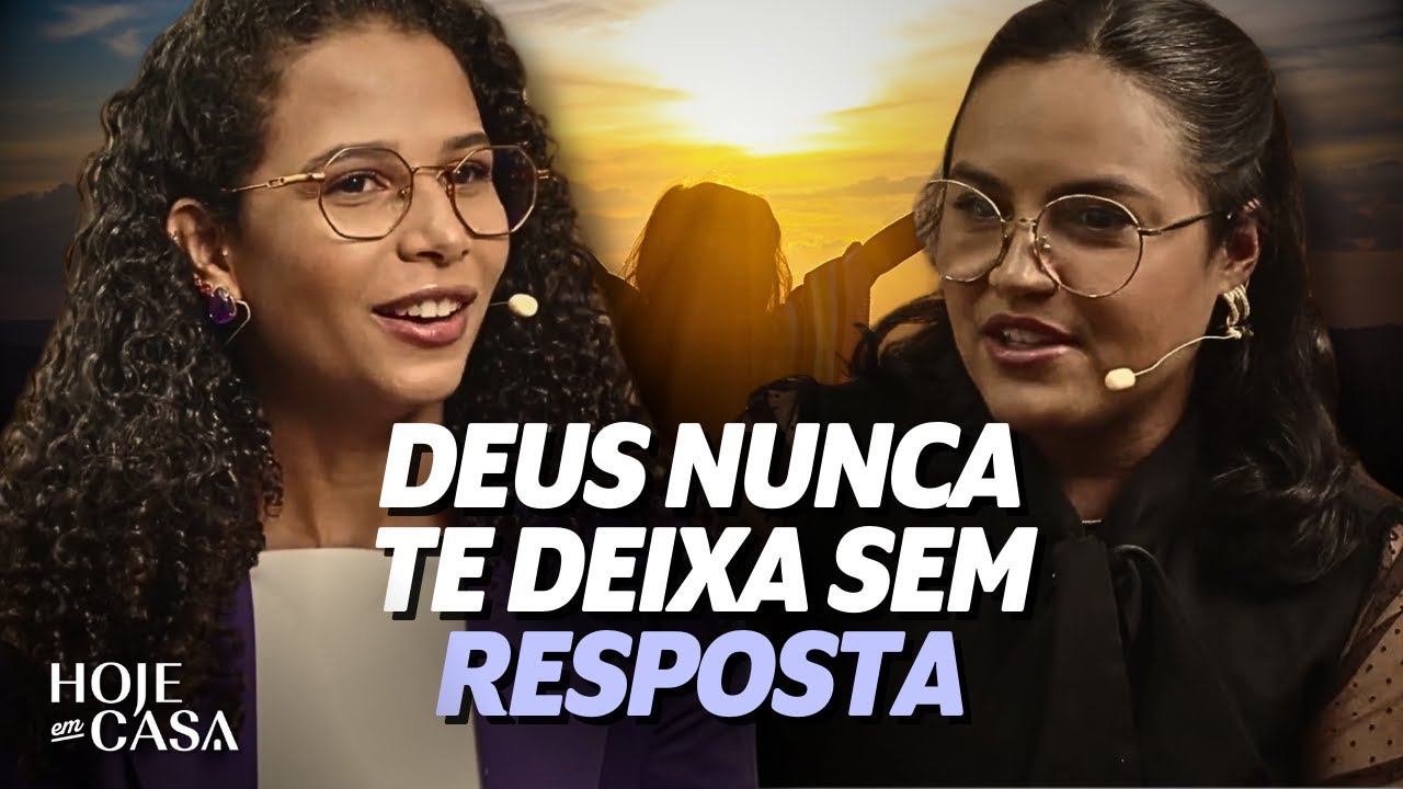 DEUS NUNCA TE DÁ UMA PEDRA | HOJE EM CASA | THATÁ RODRIGUES | SANTOFLOW TV