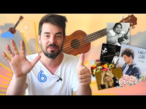 6 chansons pour COMMENCER le UKULÉLÉ - facile (français)