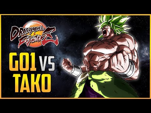 DBFZ ▰ Tako Vs GO1 - DBS Broly Matches【Dragon Ball FighterZ】