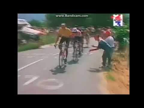 Tour de France 1996 - Stage 16 - Bjarne Riss's domination at Hautacam