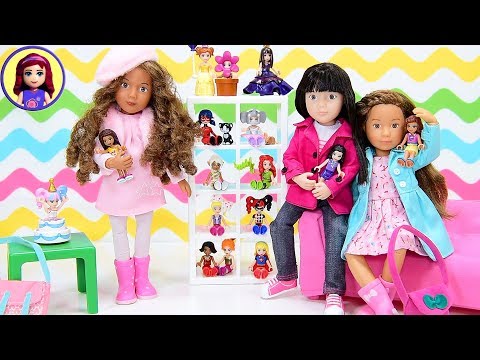 Lego Friends as Real Dolls! Kruseling Dolls Dress Up and Play Kids Toys