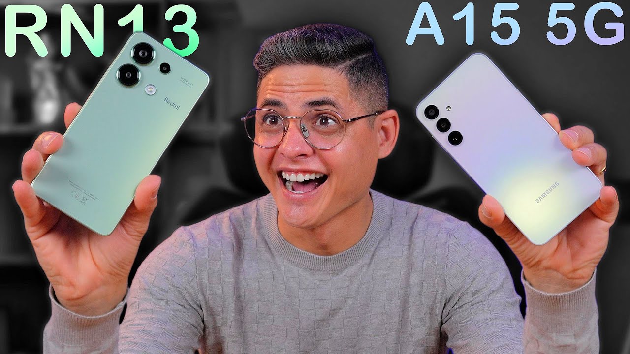 Xiaomi vs Samsung! Redmi Note 13 4G vs Galaxy A15 5G - QUAL O MELHOR PARA VOCÊ COMPRAR? COMPARATIVO