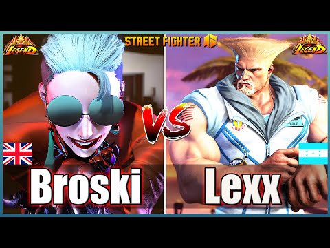 Street Fighter 6 🔥Broski (A.K.I #1)  Vs  Lexx (GUILE #2) 🔥Best Room Match🔥FightingGameWorldX