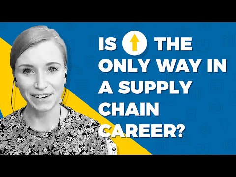 Is moving up in the ranks the only way to make the most of a career in supply chain management?