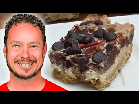 How to Make Magic Cookie Bars WITHOUT Sugar!