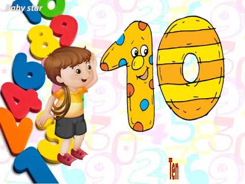 مدرس دوت كوم الارقام الانجليزية للاطفال | تعليم الارقام باللغة الانجليزية | learn numbers | بيبى ستار