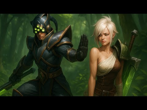 Riven let me farm - Master Yi vs Lee Sin Jungle