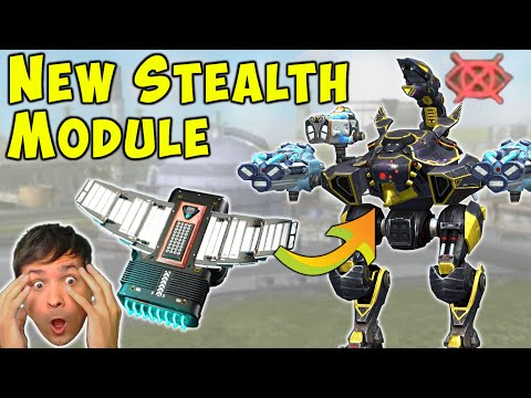 NEW Stealth, Jump & Dash Module? War Robots Test Server Gameplay WR
