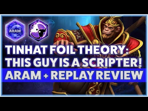 Samuro Illusion Master - TINHAT FOIL THEORY: THIS GUY IS A SCRIPTER! - ARAM + REPLAY REVIEW