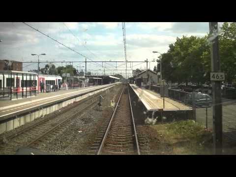 [cabinerit] A train driver's view: Eindhoven - Sittard, VIRM, 23-Jun-2014.