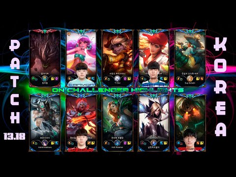 KOREA Challenger Match #901 Patch 13.18 [DK - Canyon, BRO - Hena, HLE - Grizzly, LNG - Tarzan]