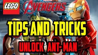 LEGO Marvel Avengers - Tips and Tricks - Unlock Ant Man / Lou Ferrigno / Incredible Hulk