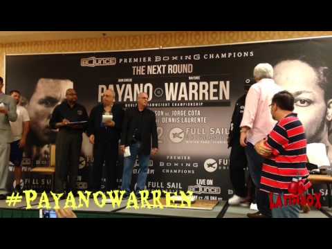 PAYANO VS. WARREN: PREMIER BOXING CHAMPIONS WIEIGH INS