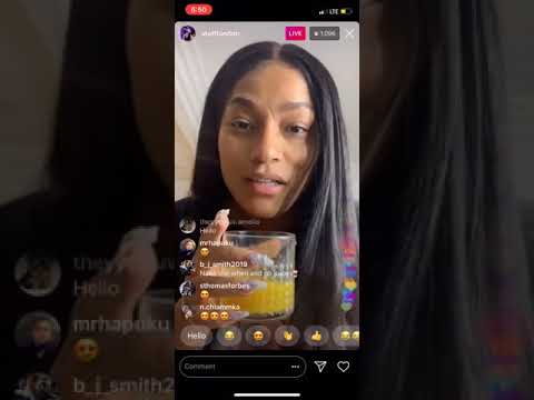 Steflondon & her Fam jamming it up on live