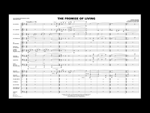 The Promise of Living by Aaron Copland/arr. Jay Bocook & Will Rapp