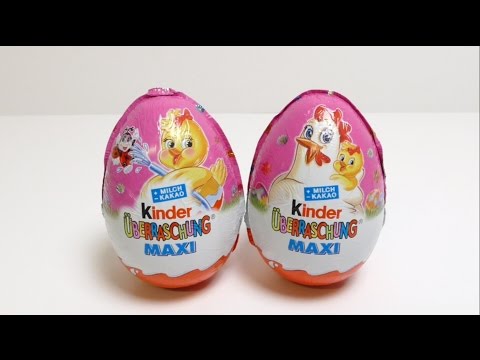 Pink Easter Maxi Surprise Eggs - Special Edition Easter - Hello Kitty Toys