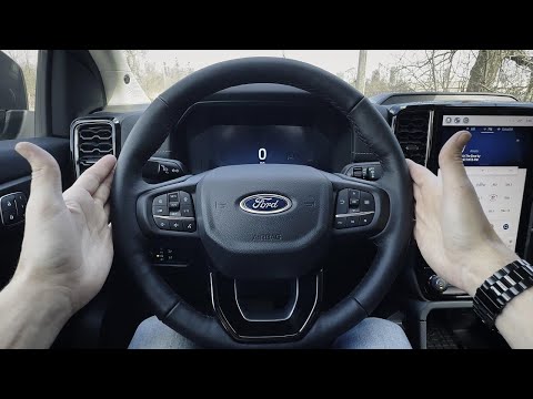 Ford Ranger Steering Wheel and Cluster (2024 -2025 Model)
