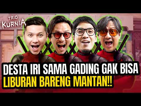 DESTA IRI MAU LIBURAN KE LUAR NEGERI BARENG MANTAN KAYAK GADING & GISELLA - TRIO KURNIA