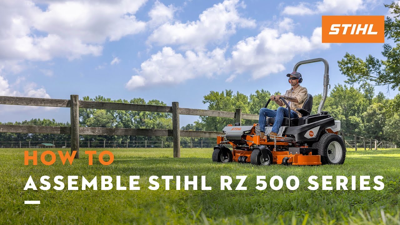 How to Assemble: STIHL RZ 500 Series | STIHL Tutorial
