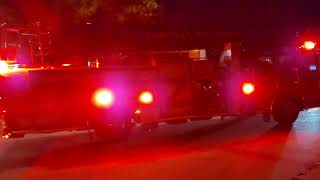 Coquitlam Fire Quint 5 responding