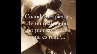 Ray charles - Cry (subtitulado al español)