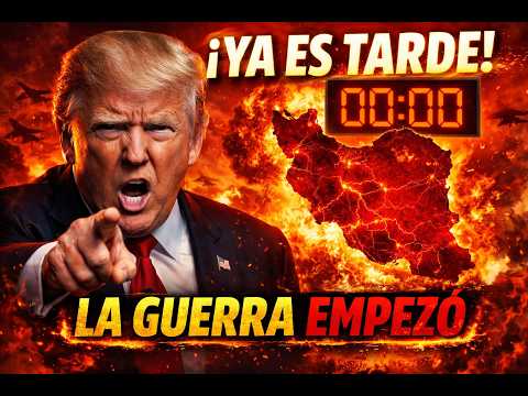 🚨 ¡YA ES TARDE! Trump asegura que la guerra ya comenzó🚨 #eeuu #ultimahora #trump 