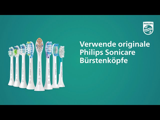 Video teaser per Verwende originale Philips Sonicare Bürstenköpfe