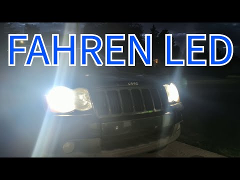 FAHREN LED 9005/9006 HEADLIGHT BULBS INSTALL AND REVIEW