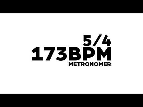 173 BPM Metronome 5/4