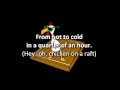 Chicken on a raft - lyrics 