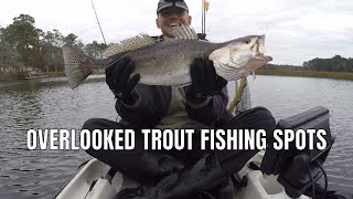 Overlooked Speckled Trout Winter Fishing Spots