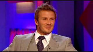 (HQ) David Beckham on Final Jonathan Ross Show (part 2)