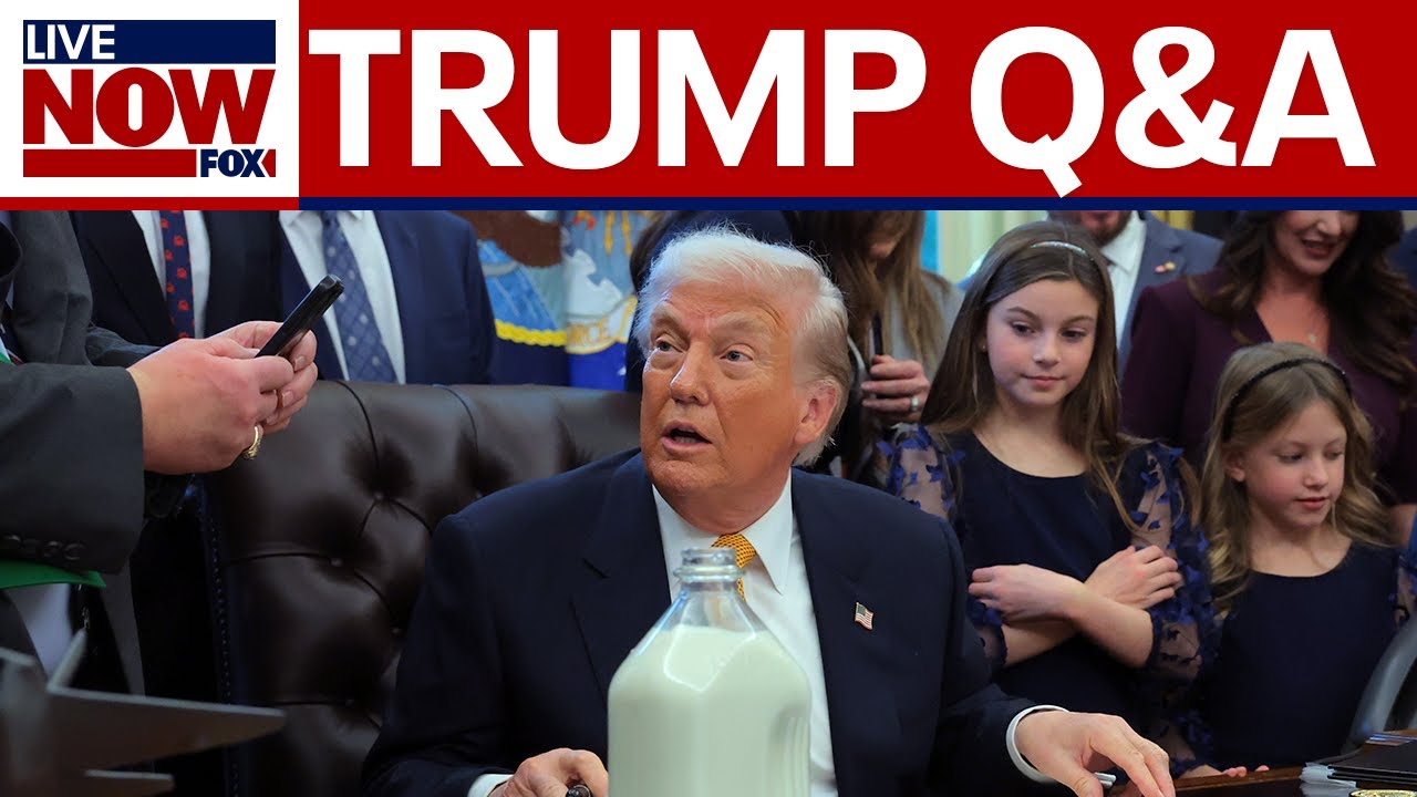 President Trump takes questions amid Iran tensions