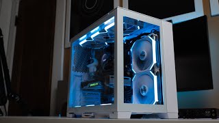 My SUPER CLEAN White PC Build | Lian Li 011D Mini Snow White