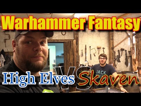 High Elves vs Skaven Warhammer Fantasy Battle Report  Ep01