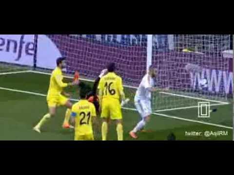 Real Madrid 4-2 Villareal (All Goals & Highlights) 08.02.14