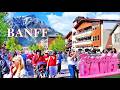 Banff Canada Prettiest Canadian Town 4K Walking Tour