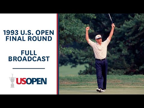 1993 U.S. Open (Final Round): Lee Janzen Goes Low at Baltusrol Golf Club | Full Broadcast