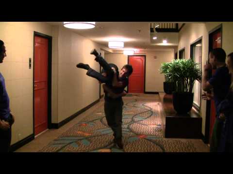 HuK Wrestles TheLittleOne / TLO - StarCraft 2 Vlog