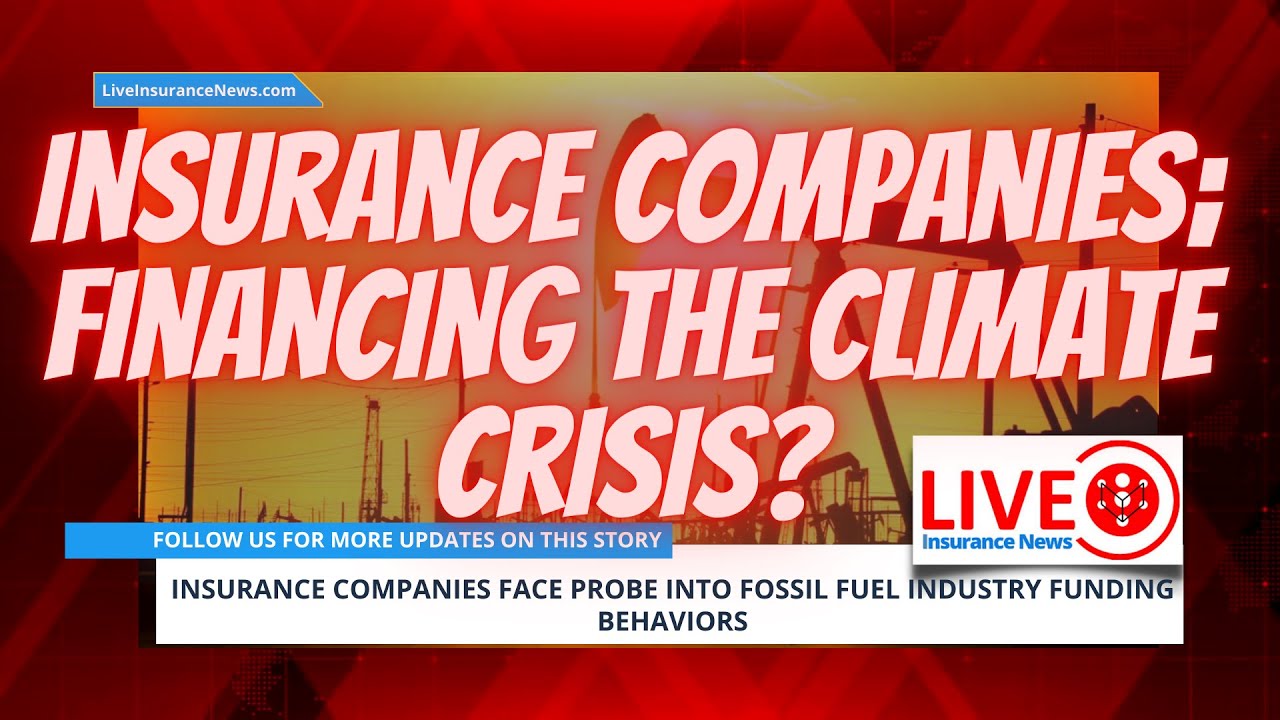 Who Is Funding Climate Change? Insurance Companies' Contradictory Behaviors Exposed!