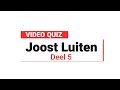 #Thuisblijven - Quiz: Joost Luiten - deel 5